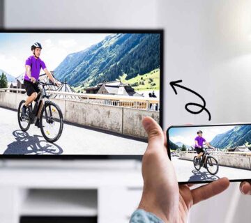 Connecting the phone to the TV hd 360x320
