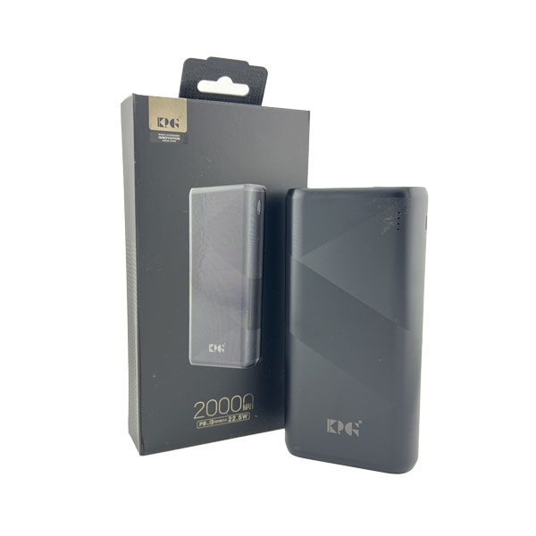 پاوربانک 20000 فست شارژ کینگ پاور مدل KPG PD 24