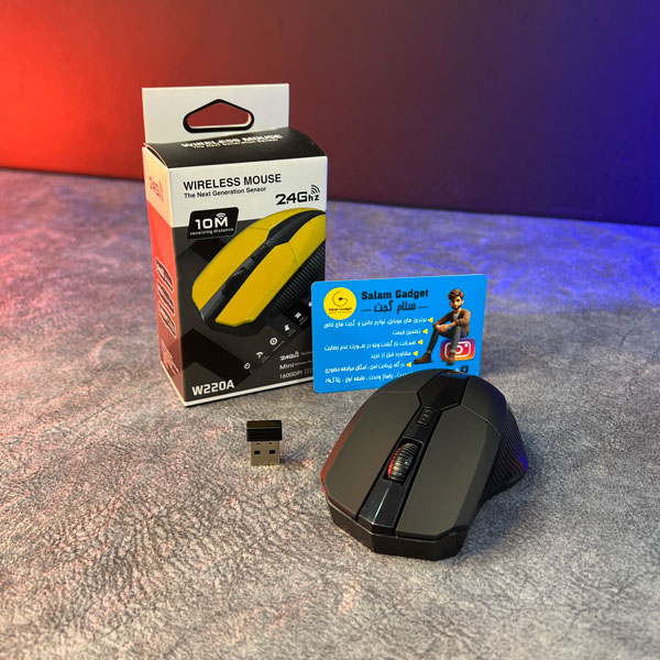 موس بیسیم W220A با گارانتی اصالت و سلامت Image 4